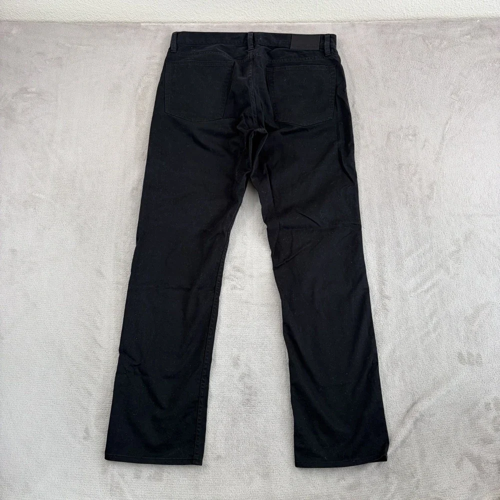 Polo‎ Ralph Lauren 5 Pocket Straight Leg Pants in Black Men 34x32 Stretch Preppy